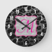 Initial Wall Clock Runde Wanduhr (Vorderseite)
