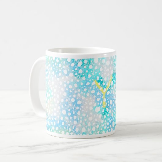 initial Y mug Kaffeetasse (Vorderseite Links)