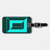 Initialbrief O Gepäckanhänger (Vorderseite horizontal)