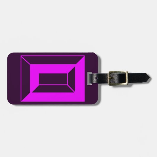 Initialbrief O Gepäckanhänger (Vorderseite horizontal)