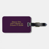 Initialbrief O Gepäckanhänger (Rückseite horizontal)