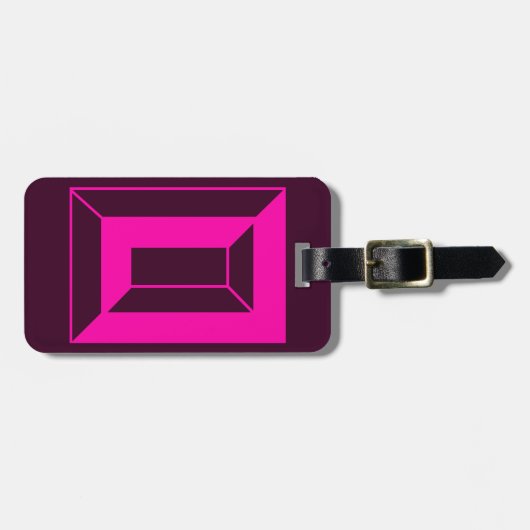 Initialbrief O Gepäckanhänger (Vorderseite horizontal)