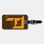 Initialbrief P Gepäckanhänger (Vorderseite horizontal)