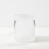 Initialbrief Y Monogramm für rustikale Flora Mattglastasse (Mittel)