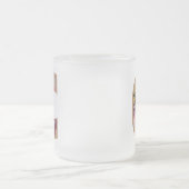 Initialbuchstabe C Monogramm der Rustikalen Floral Mattglastasse (Mittel)