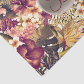 Initialbuchstabe der Hawaiian Golden Tropics Monog Seidenpapier (Ausschnitt)