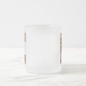 Initialbuchstabe E Monogramm für rustikale Flora Mattglastasse (Mittel)