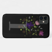 Initialbuchstabe I Plus Blumendesign Case-Mate iPhone Hülle (Rückseite (Horizontal))