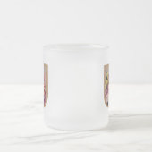 Initialbuchstabe U Monogramm für rustikale Floral Mattglastasse (Mittel)