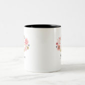 Initialbuchstabe Z Zweifarbige Tasse (Mittel)