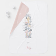 Initialbuchstaben für das Baby Girl Floral Monogra