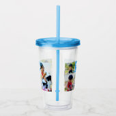 Initialbuchstaben für das benutzerdefinierte Foto  Acryltrinkbecher (Rechts)