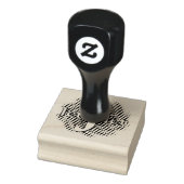 Initialbuchstaben und Name benutzerdefinierten Gummistempel (Stempel)