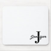 Initialbuchstaben und Name benutzerdefinierten Mousepad (Vorne)