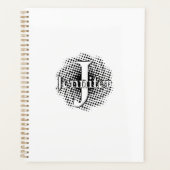 Initialbuchstaben und Name benutzerdefinierten Planer (Vorderseite)