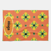 INITIALE Bright Birthday oder Anniversary Geschenk Geschirrtuch (Horizontal)