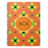 INITIALE Bright Birthday oder Anniversary Geschenk Notizblock (Vorderseite)