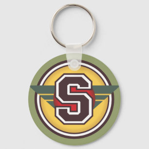 Initiale des Buchstabe-"S" Schlüsselanhänger