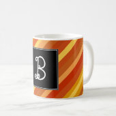 Initiale; Goldfisch-Inspiriertes farbiges Kaffeetasse (VorderseiteRechts)