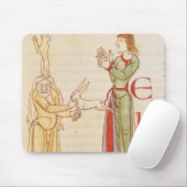 Initiale "H" in Form von zwei Zauberer Mousepad (Mit Mouse)