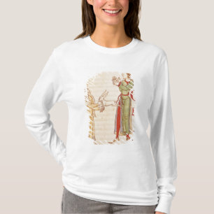 Initiale "H" in Form von zwei Zauberer T-Shirt