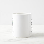 Initiale I, Vintage-Iris-Kaffeetasse Kaffeetasse (Mittel)