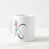 Initiale K, Vintage-Kaiserskrone-Kaffeetasse Kaffeetasse (Vorderseite Links)