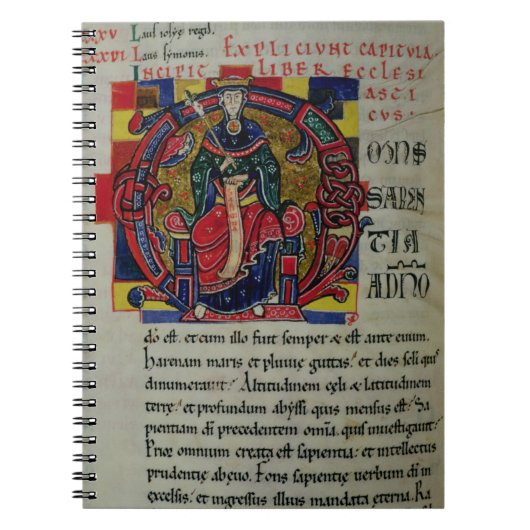 Initiale "O" Frau 2 fol.8 Historiated eine Feige Notizblock (Vorderseite)