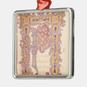 Initiale 'P Silbernes Ornament (Links)