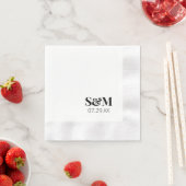 Initiale Serviette (Beispiel)