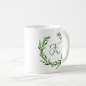 Initiale Tasse der Personalisierten Monogrammflora (VorderseiteRechts)