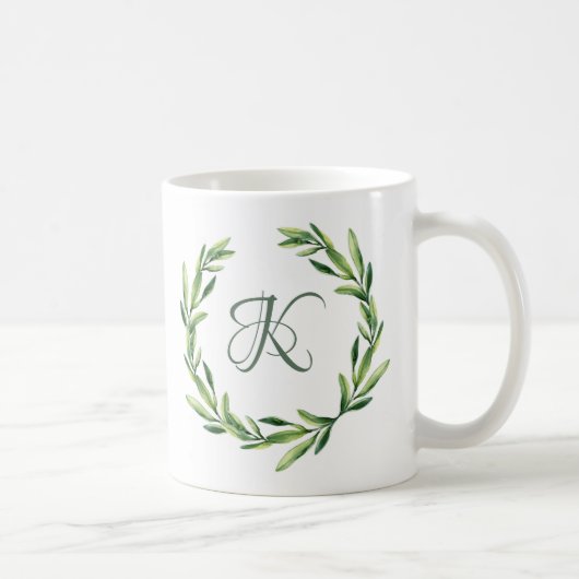 Initiale Tasse der Personalisierten Monogrammflora (Rechts)
