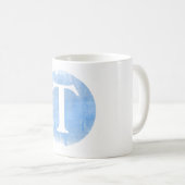 Initiale Tasse des benutzerdefinierten Aquarellfar (VorderseiteRechts)