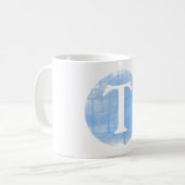 Initiale Tasse des benutzerdefinierten Aquarellfar (Vorderseite Links)