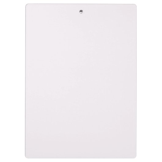 Initiale Zwischenablage mit Personalisiert rosa Mo Klemmbrett (Rückseite)