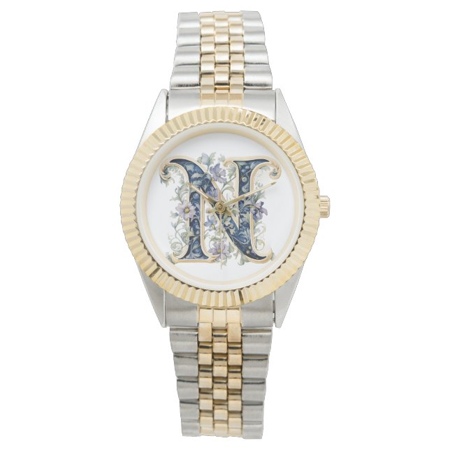 Initialen Armbanduhr (Vorderseite)