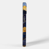 Initialen der Abstrakten Marmormonographie Case-Mate iPhone Hülle (Rückseite / Rechts)