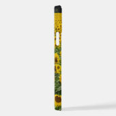 Initialen der Sonnenblumenfelder iPhone Hülle (Rechte Seite)