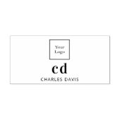 Initialen des Firmenlogos Permastempel (Design)