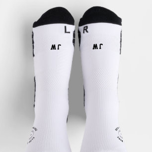 Initialen des Football Club Name Logo Player Socken