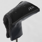 Initialen für die Mädchenbezeichnung in der Schwar Golf Headcover (3/4 Vorderseite)