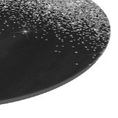 Initialen für die Mädchenbezeichnung in der Schwar Schneidebrett (Ecke)