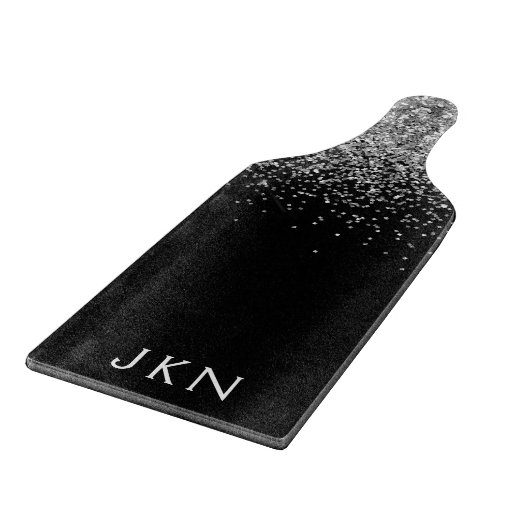 Initialen für die Mädchenbezeichnung in der Schwar Schneidebrett (Ecke)