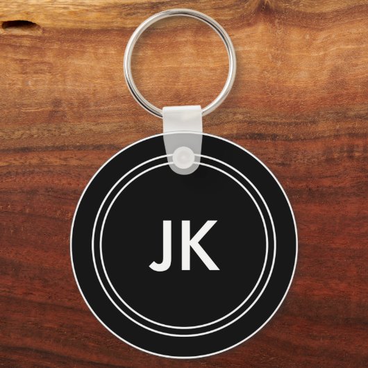 Initialen für Monogramm Schlüsselanhänger (Vorderseite)