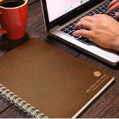 Initialen für Monogramme aus hochwertigem Grown Le Notizblock