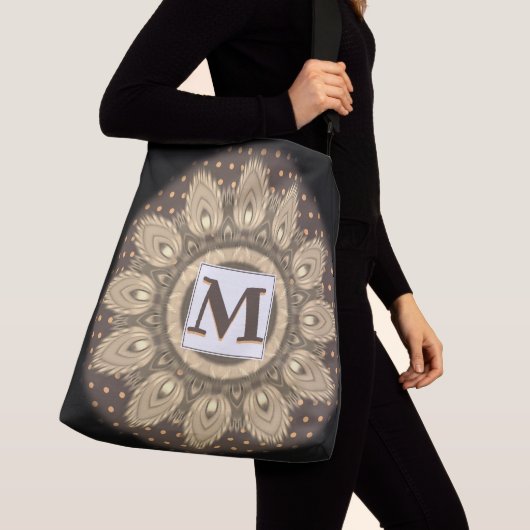 Initialen große Körper Tote Tasche psychedelisch (Von Nahem)