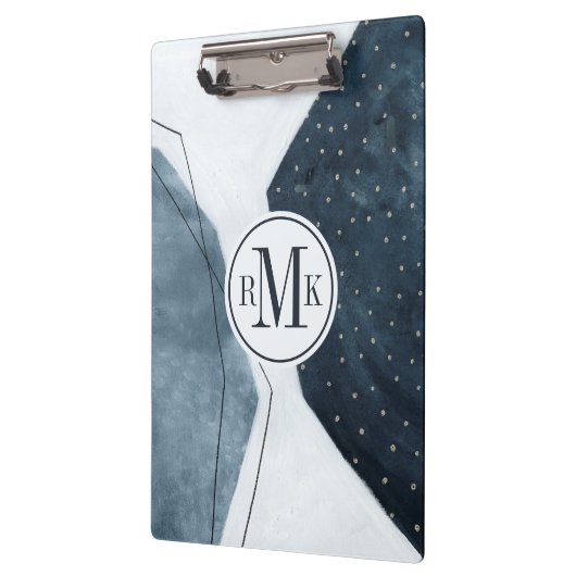 Initialen hinzufügen | Angrenzende Abstraktion Klemmbrett (Links)