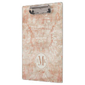 Initialen hinzufügen | Garnetschrott Klemmbrett (Links)