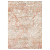 Initialen hinzufügen | Garnetschrott Klemmbrett (Rückseite)