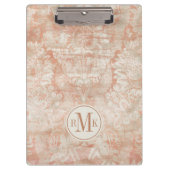 Initialen hinzufügen | Garnetschrott Klemmbrett (Vorderseite)